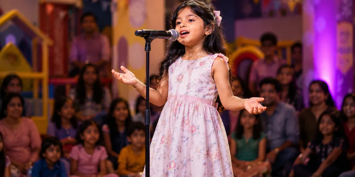 Spotlight Academy students performing at a community event