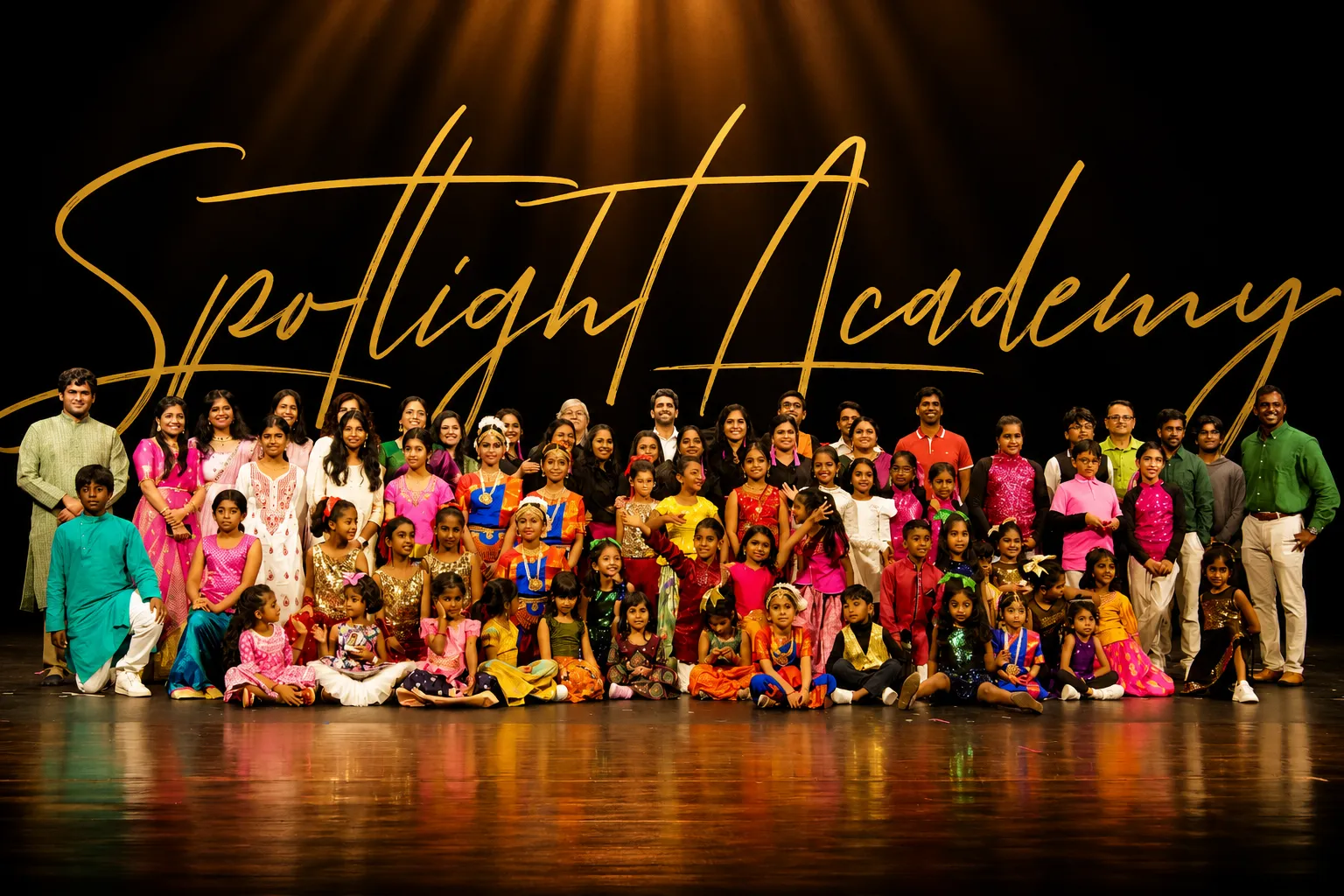 Spotlight academy annual showcase group photo