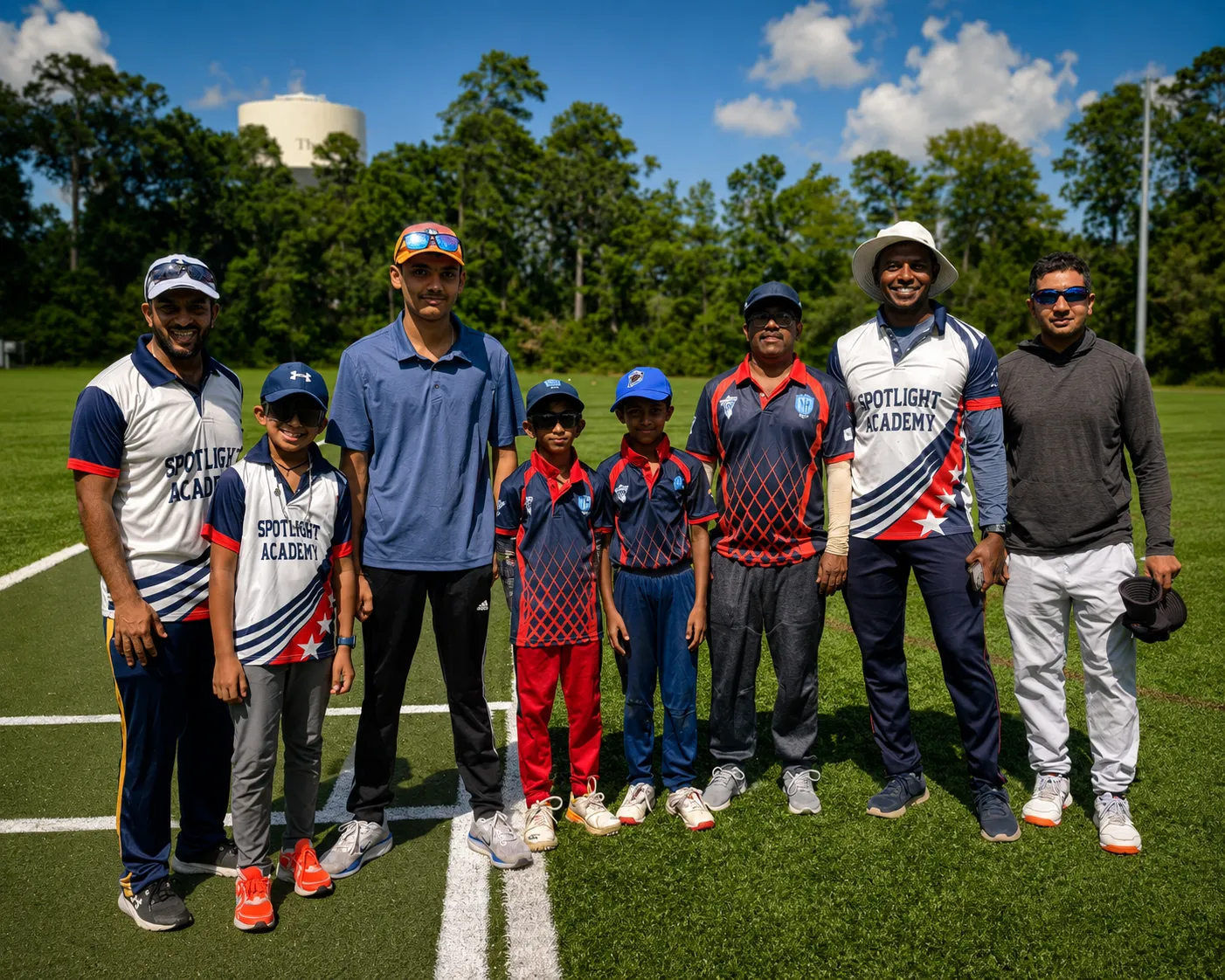 Spotlight academycricket squad friendly match in the woodlands