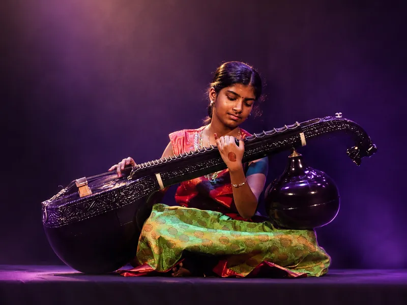 Veena student during class at Spotlight Academy, Spring TX